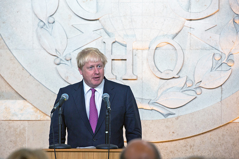 The Foreign Secretary addresses GCHQ staff