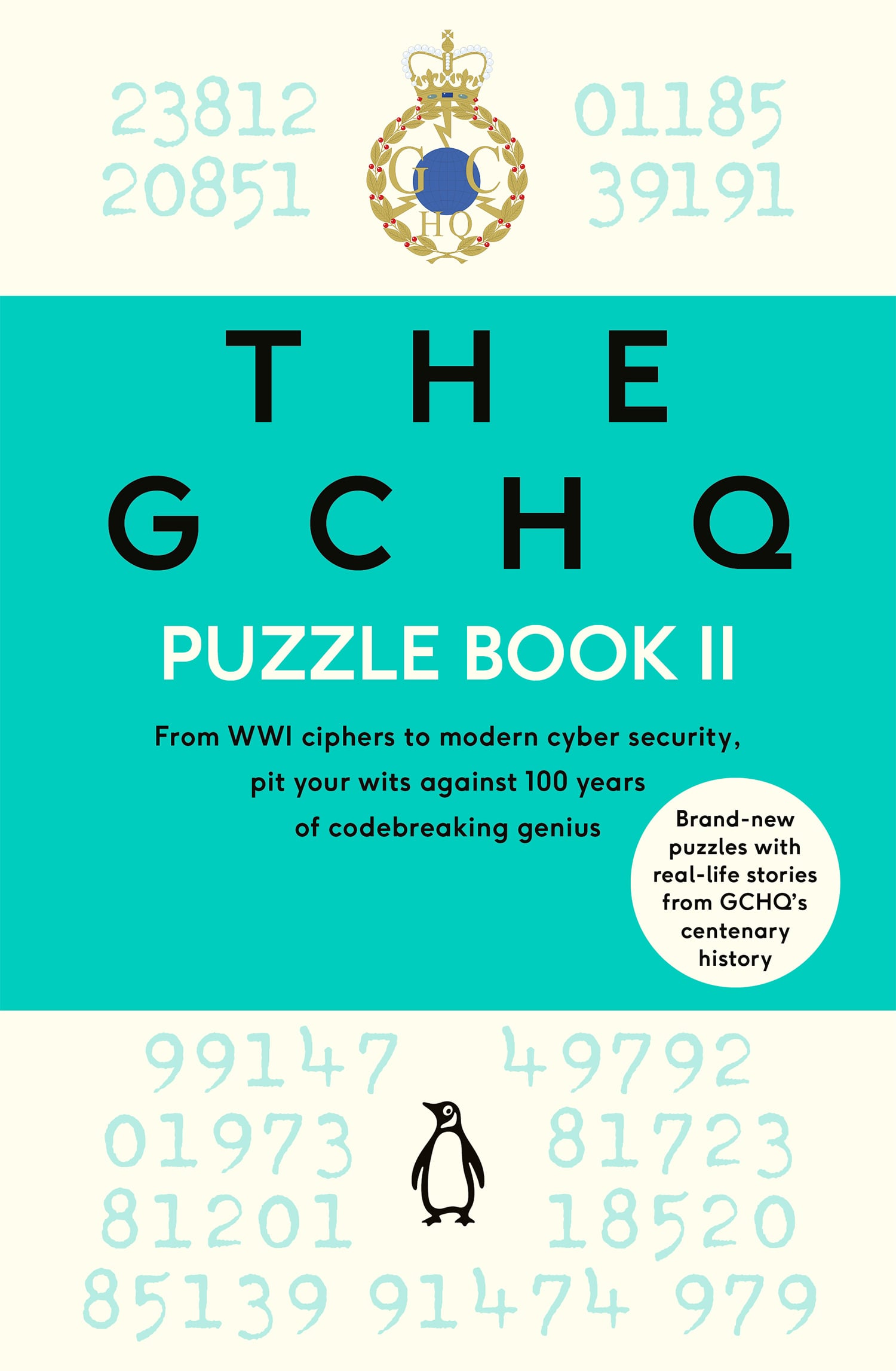 Part of the cover design for the GCHQ Puzzle Book II