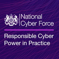 NCF logo on a purple background with the words 'Responsible Cyber Power in Practice' underneath