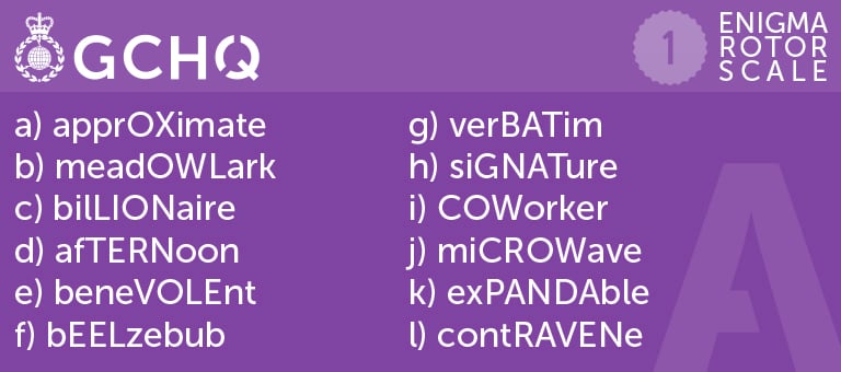 Approximate, Meadowlark, Billionaire, afternoon, benevolent, Beelzebub, verbatim, signature, coworker, microwave, expandable, contravene