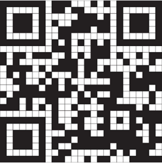 The solution for the 2015 Christmas Puzzle - a QR code