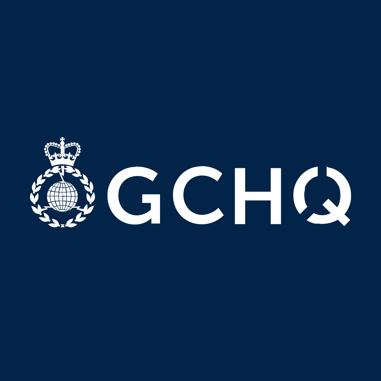 Blue GCHQ logo