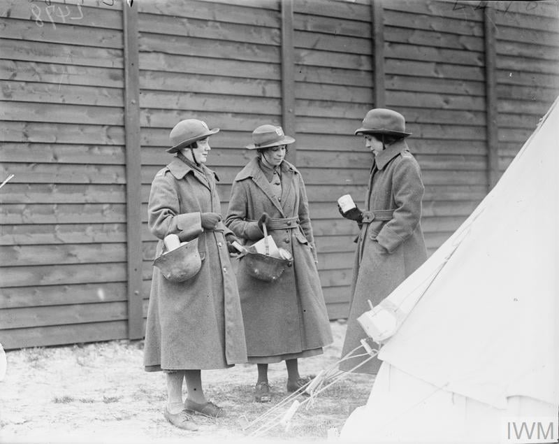 WAACs exchange rations