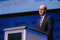 Director GCHQ, Jeremy Fleming, delivering the keynote speech at CYBERUK 2019