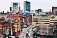 Sky scene of Manchester