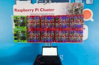 A cluster of Raspberry Pi computers known as a bramble