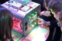 Visitors playing on The Vault, Science Festival 2019