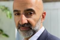 A headshot of GCHQ's Director of Legal Affairs, Shehzad Charania