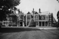 Bletchley Park main building in the 1940's