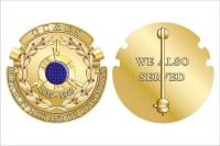 The commemorative badge awarded to Bletchley Park veterans