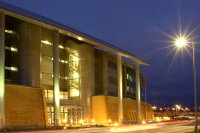 GCHQ Headquarters at night