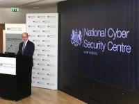 Director GCHQ Jeremy Fleming speaking at the National Cyber Security Centre