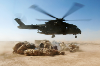 Supplies being dropped in Iraq
